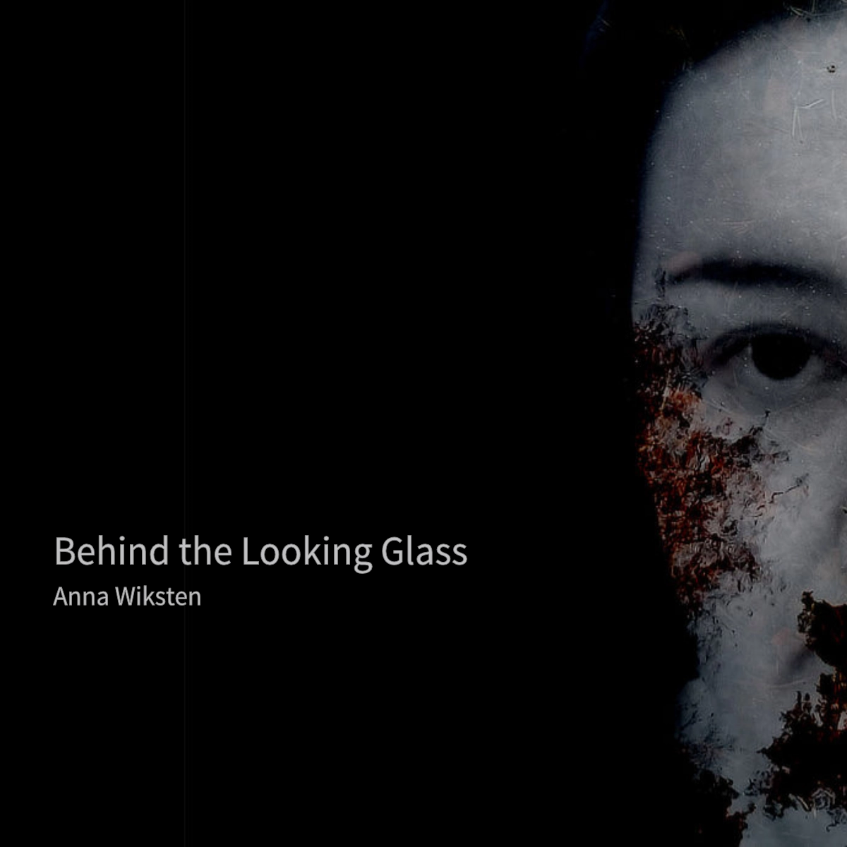 Promomaterial för sociala medier, utställning Behind the Looking Glass av Anna Wiksten.